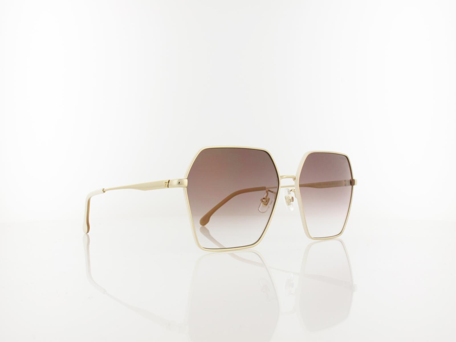 Carrera | CARRERA 3057/S VVP/YK 60 | gold ivory / gold mirror on burgundy shaded