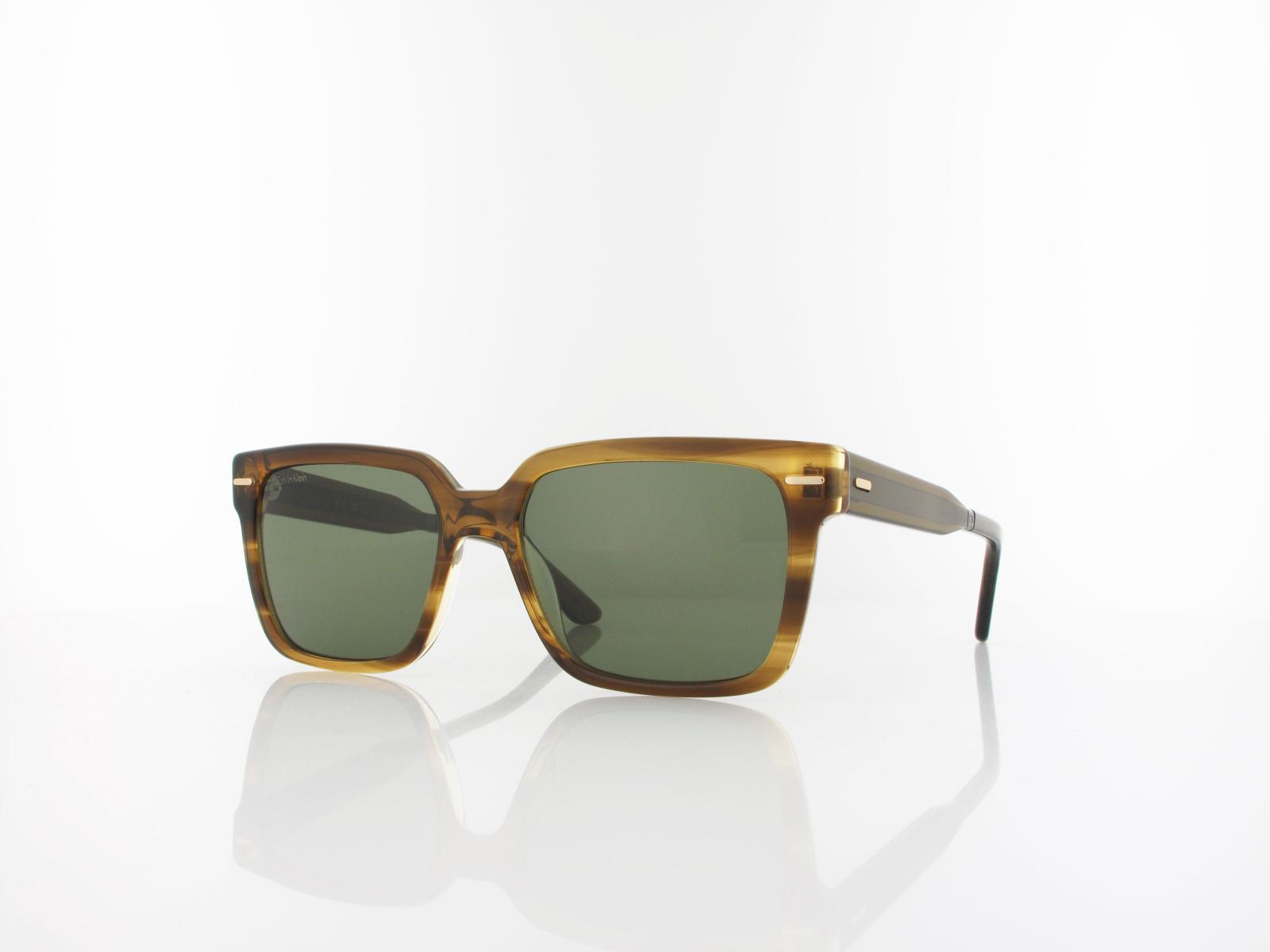 Calvin Klein | CK22535S 317 55 | striped olive / green
