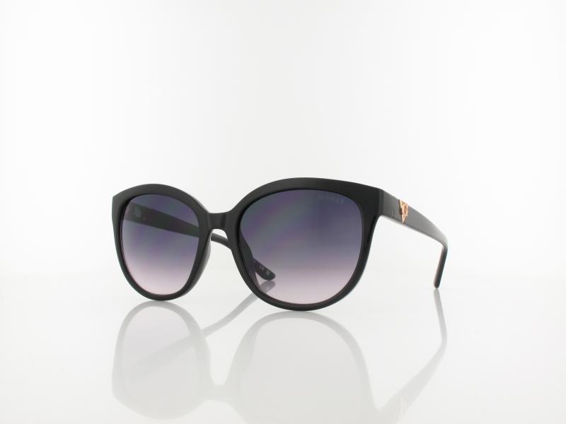 Guess | GU7877 01B 56 | shiny black / gradient smoke