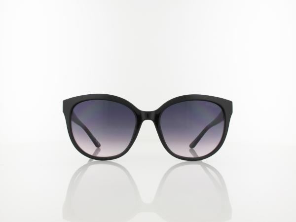 Guess | GU7877 01B 56 | shiny black / gradient smoke