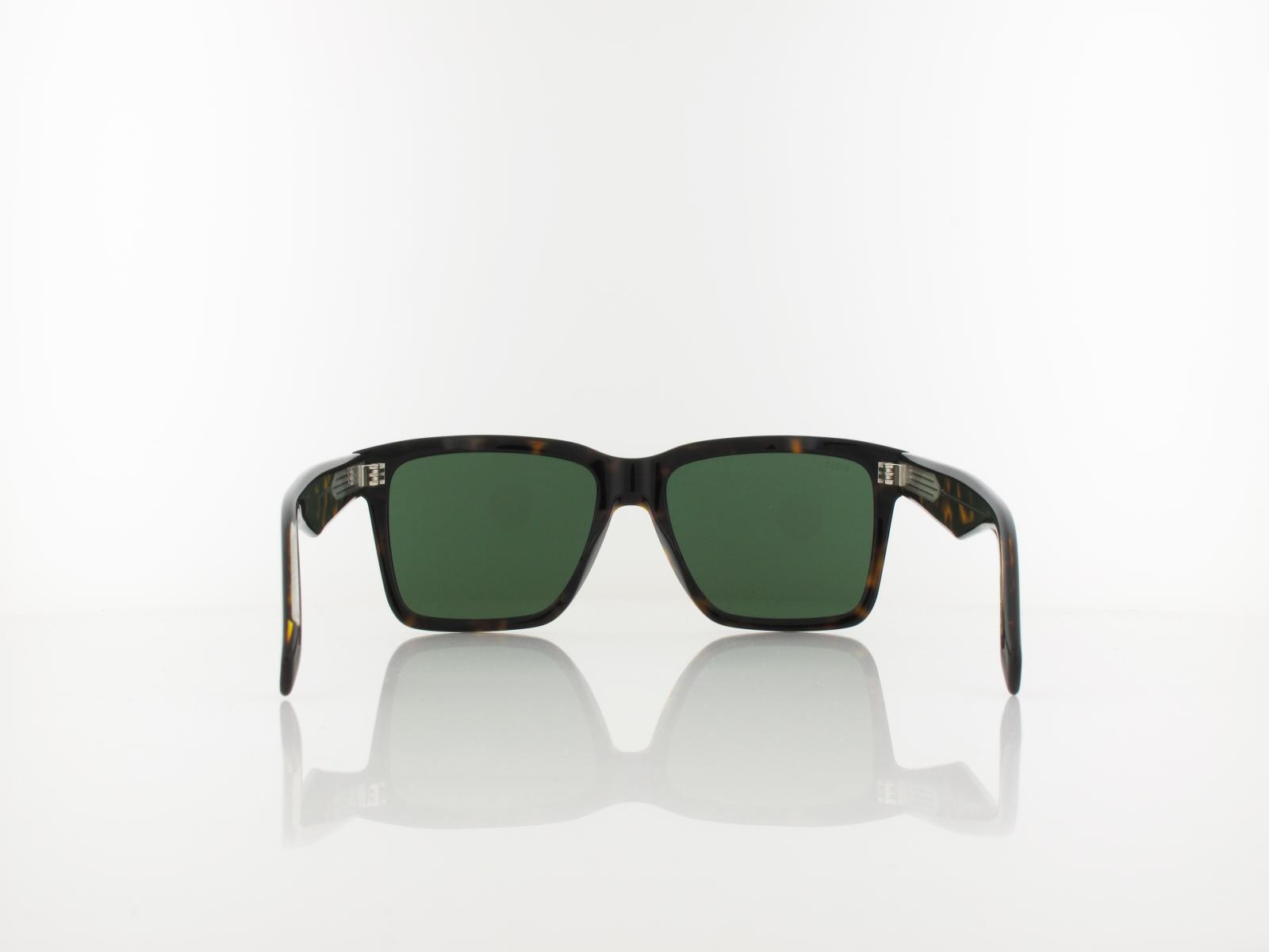 Boss | BOSS 1745/S 086/O7 57 | havana / green lightgreen antireflex