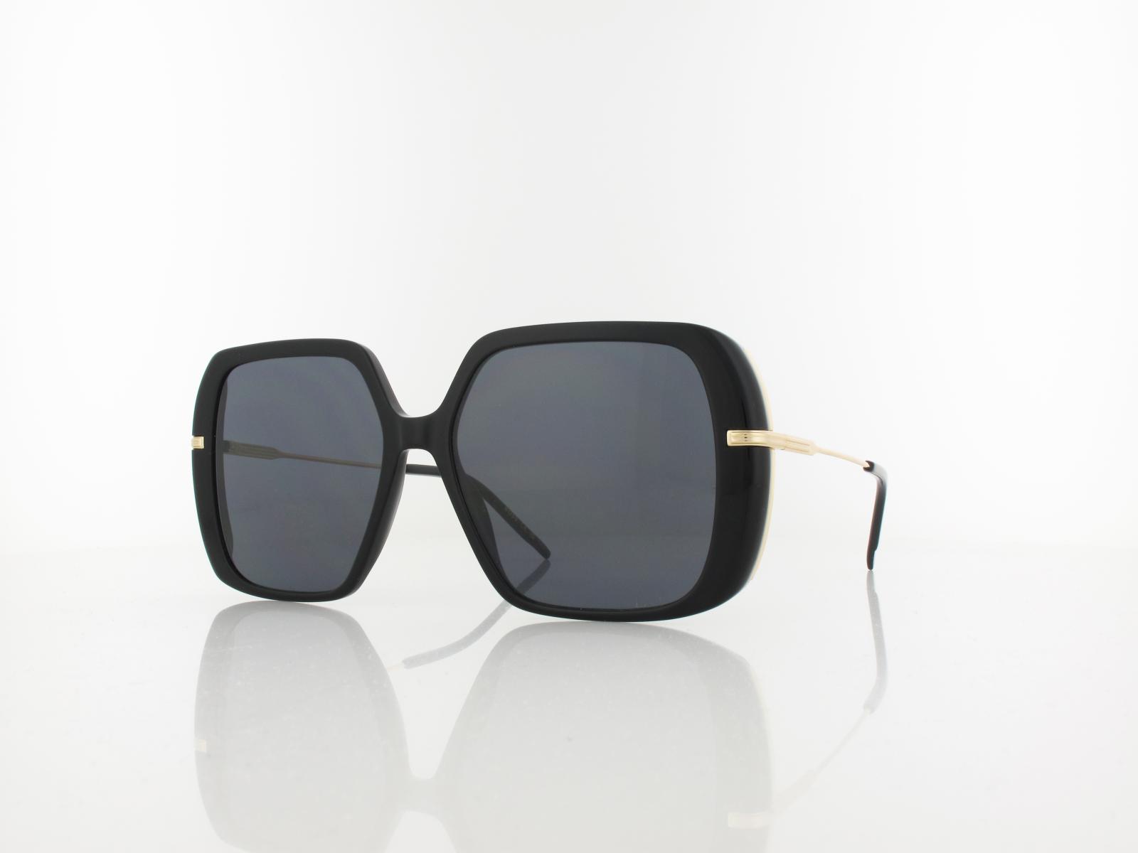 Boss | BOSS 1782/S 2M2/IR 57 | black gold / grey