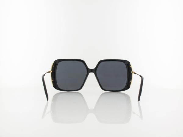 Boss | BOSS 1782/S 2M2/IR 57 | black gold / grey