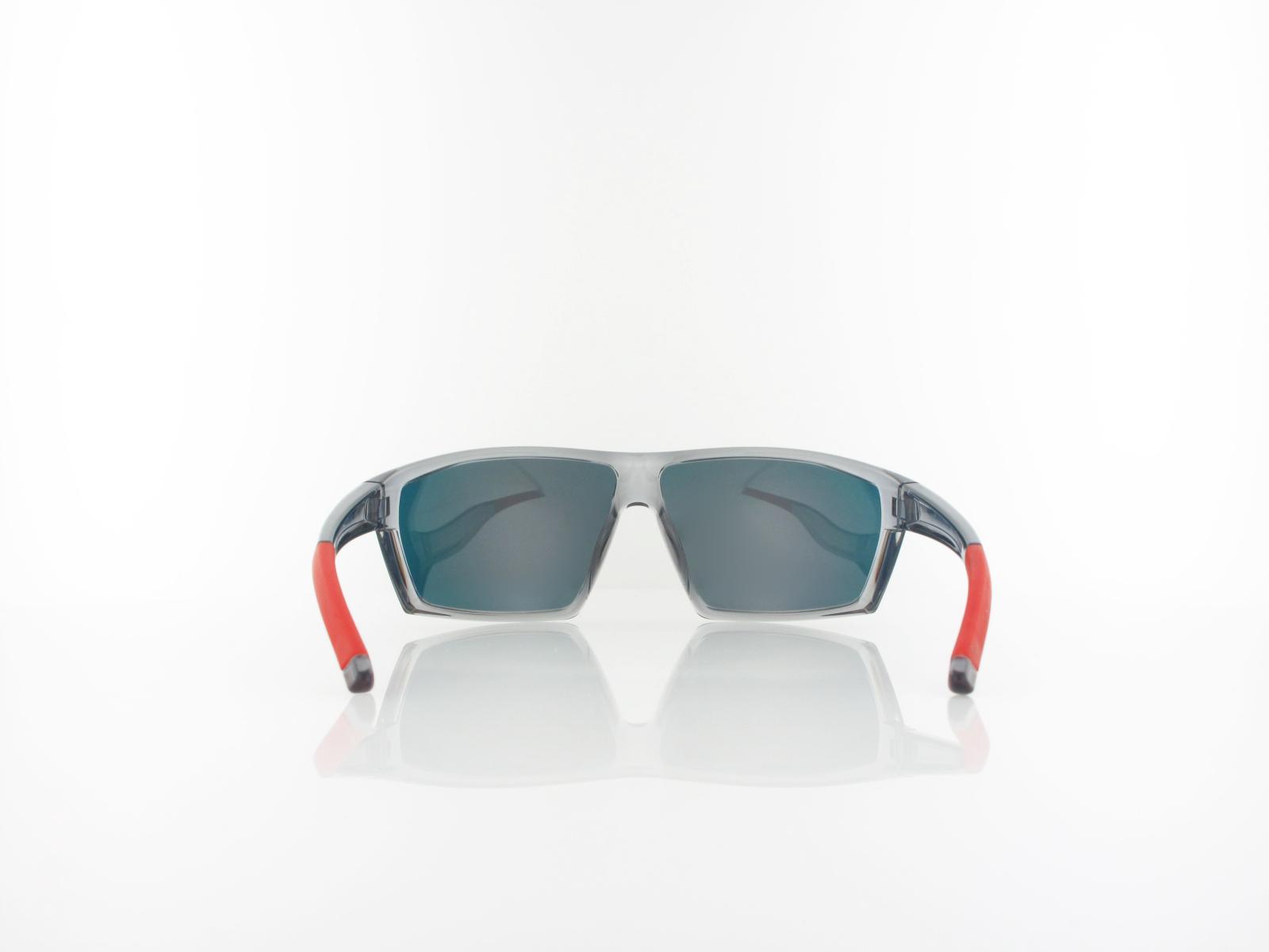 HIS polarized | HPS37104-2 66 | grey / smoke with red revo polarized