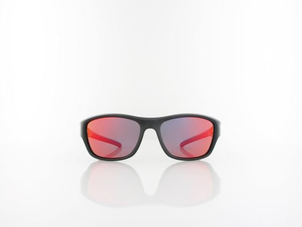 HIS polarized | HPS40103-3 52 | black / smoke with red revo polarized