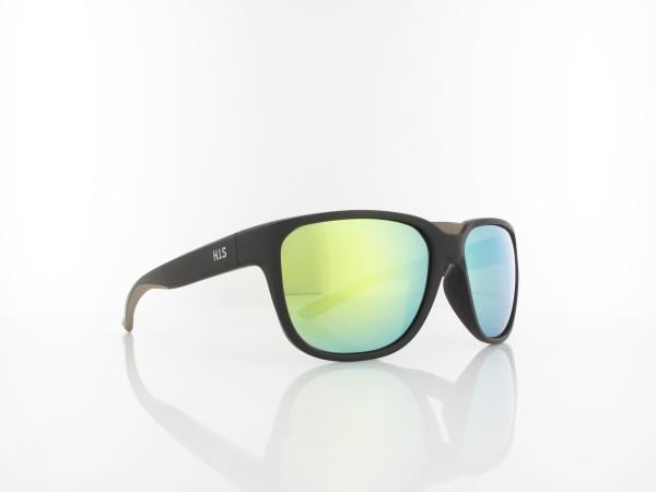 HIS polarized | HPS47104-3 60 | dark brown / smoke with yellow mirror polarized