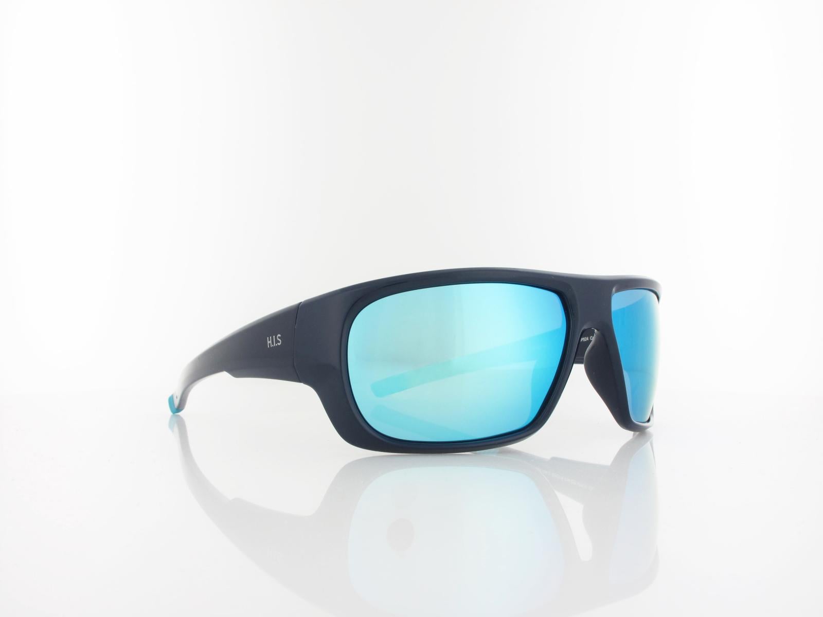 HIS polarized | HPS57104-2 65 | dark blue / smoke with blue mirror polarized