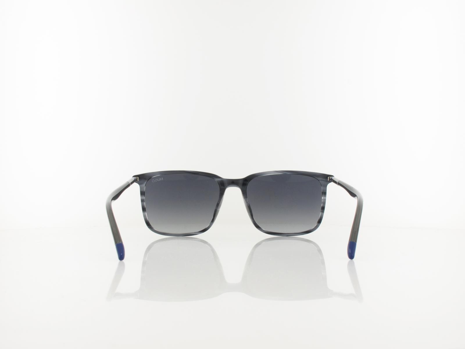 Hugo | HG 1344/S 2W8/9O 55 | grey horn / dark grey shaded