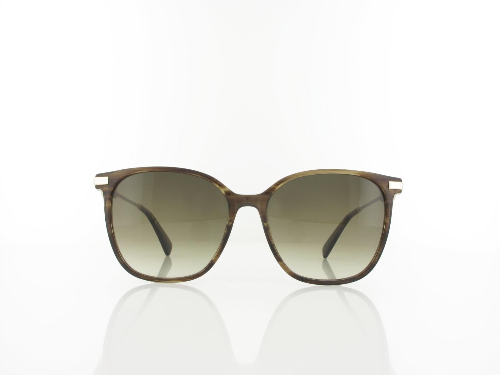 Longchamp | LO805S 211 55 | striped brown / brown gradient