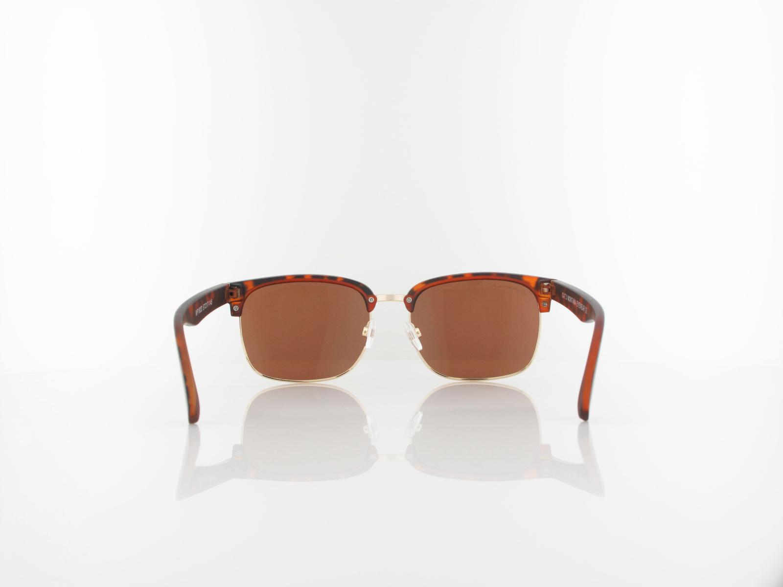 Brilando | MP192 D 57 | matt turtle shiny gold / brown polarized