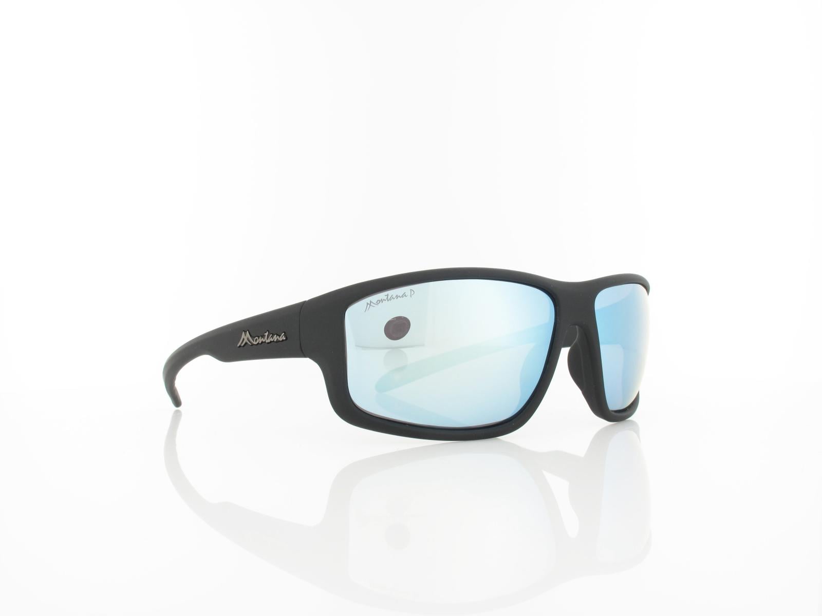 Brilando | SP313 B 63 | matte black / revo light blue silver