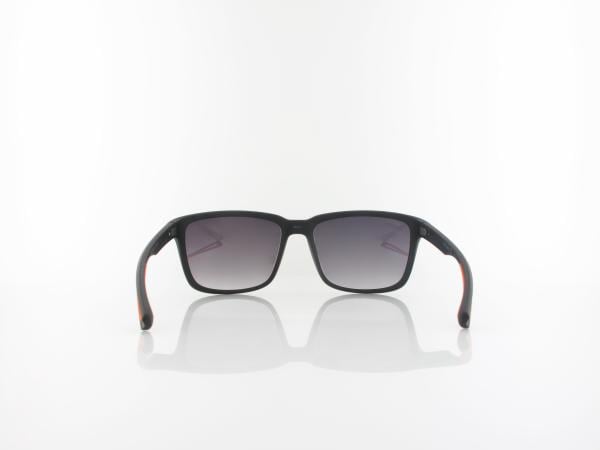 Brilando | Premium Sport M2410 58 | schwarz matt orange / grau verlauf
