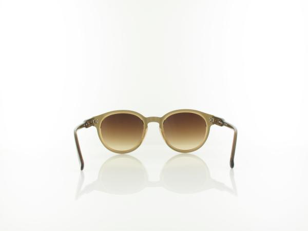 Brilando | Premium Sun S2610 49 | hellbraun transparent / bicolor verlauf braun bernstein 95-35%