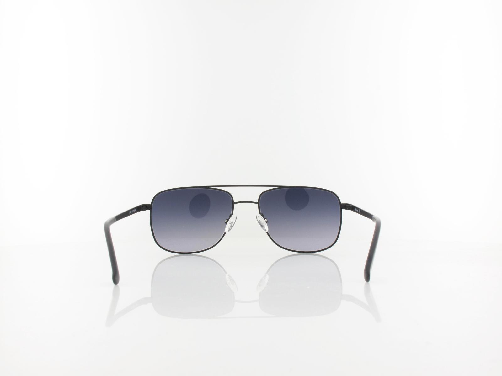 Brilando | Premium Sun S2940 56 | matt schwarz / blau verlauf