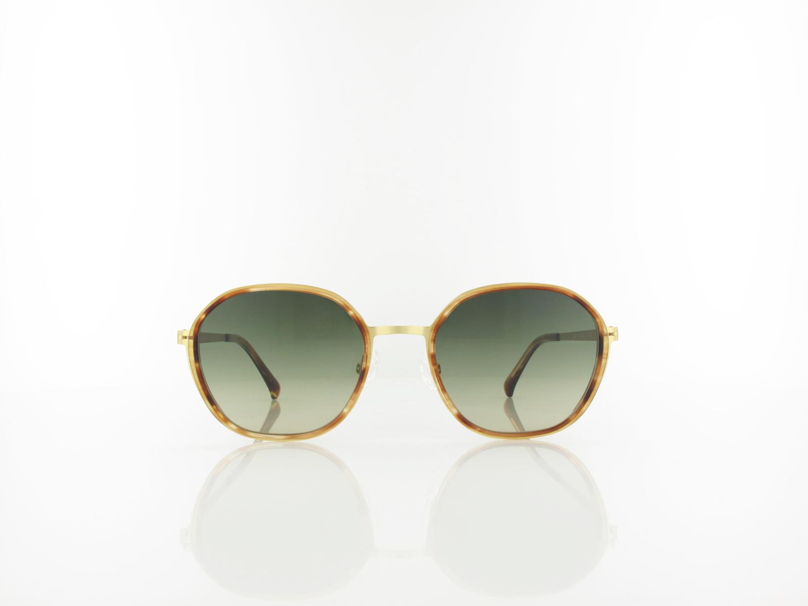 Brilando | Premium Sun U2620 51 | braun marmoriert gold matt / gr&uuml;n grau verlauf 85-65%