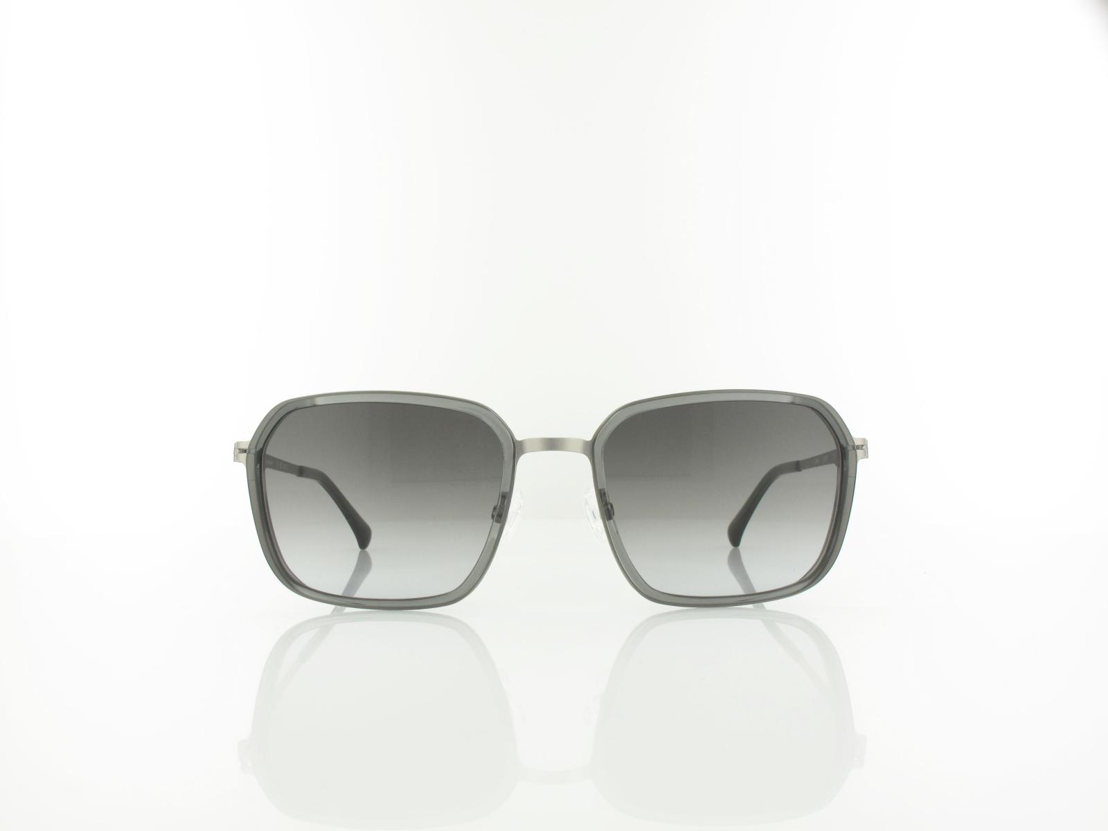 Brilando | Premium Sun U2650 54 | dunkelgrau transparent gun matt / bicolor verlauf grau blau 90-50%