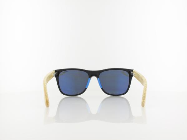 O'Neill | ONS 9016 2.0 104P 55 | matte black bamboo / blue mirror polarized