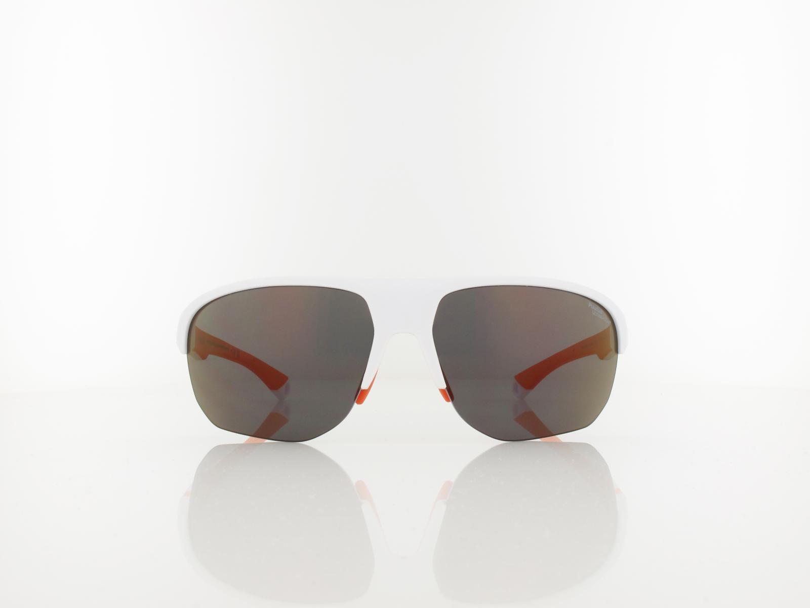Polaroid | PLD 7059/S 6HT/BG 70 | matte white / red multilayer polarized hightcontrast