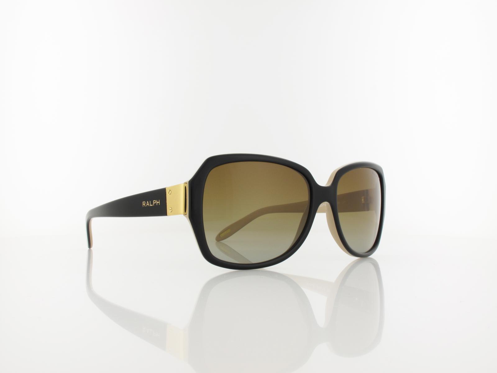 Ralph | RA5138 6123T3 58 | shiny black on nude / polar gradient brown