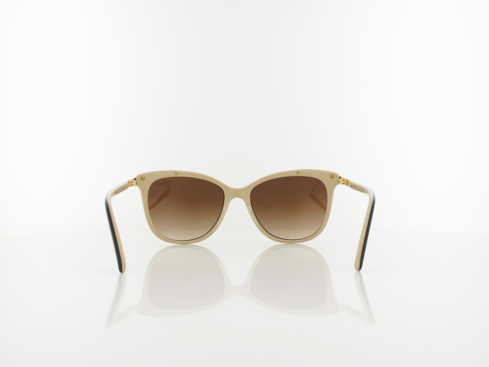 Ralph | RA5203 109013 54 | shiny black on nude gold / gradient brown