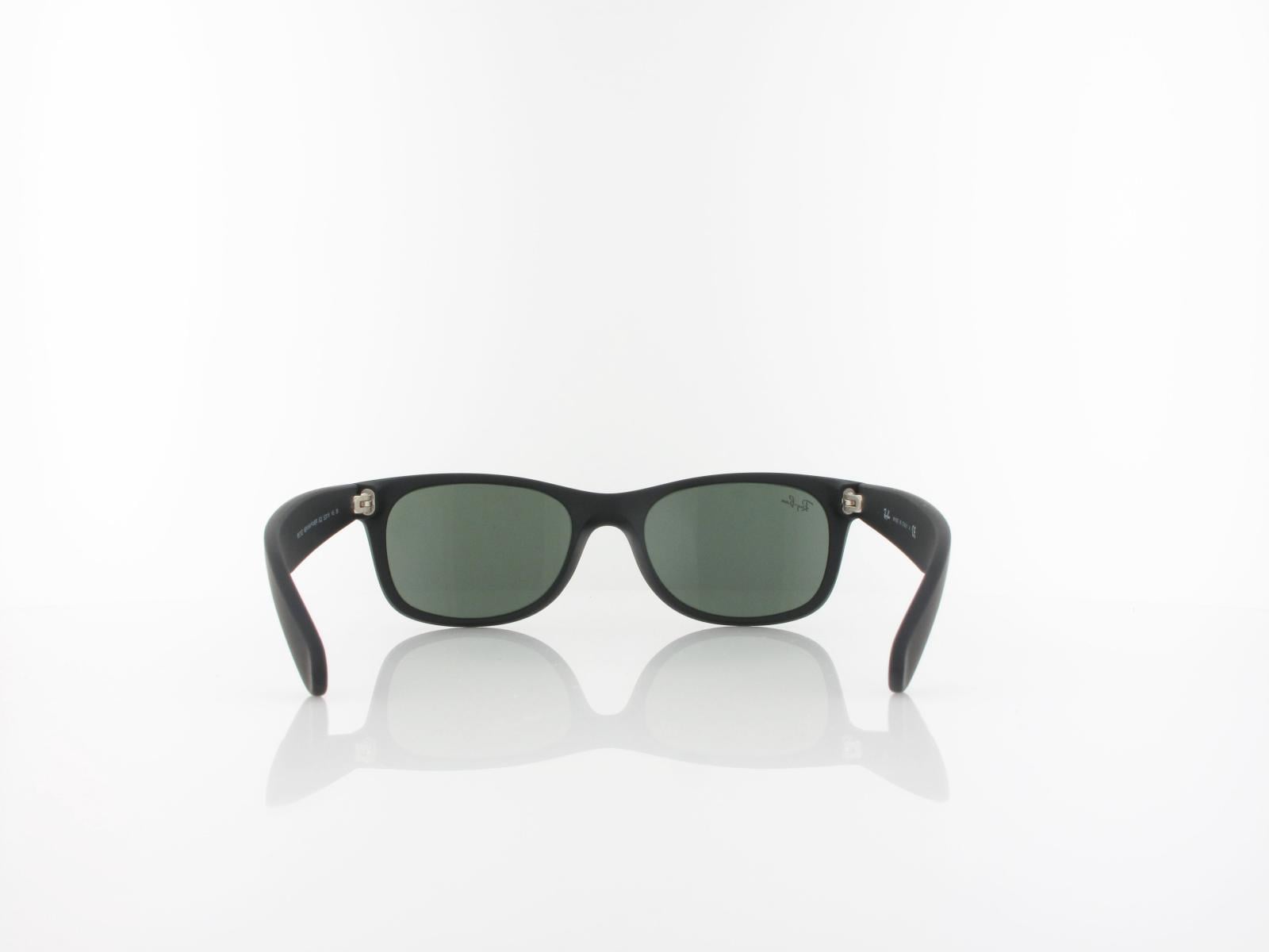 Ray Ban | New Wayfarer RB2132 622 52 | black rubber / green