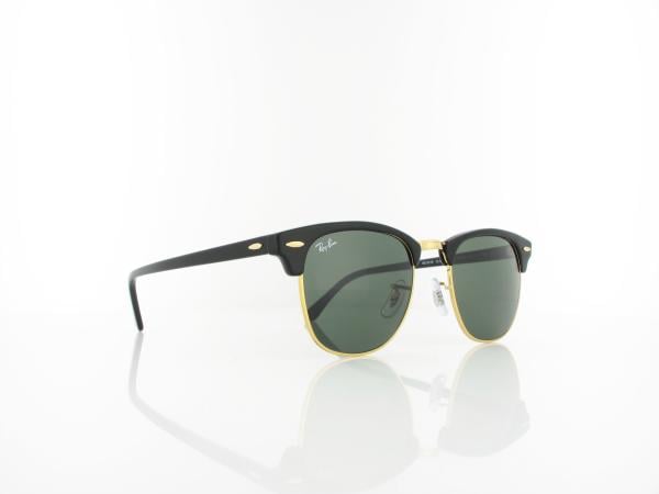 Ray Ban | Clubmaster RB3016 W0365 51 | ebony arista / crystal green