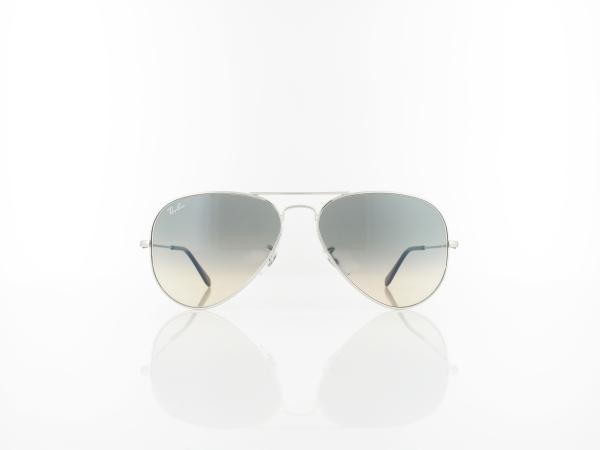 Ray Ban | Aviator Large Metal RB3025 003/32 58 | silver / crystal grey gradient