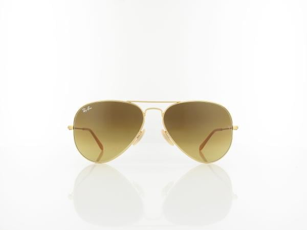 Ray Ban | Aviator Large Metal RB3025 112/85 58 | matte gold / brown gradient