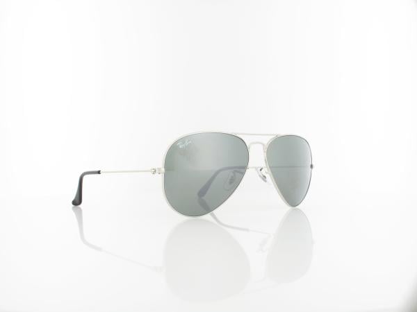Ray Ban | Aviator Large Metal RB3025 W3277 58 | silver / crystal grey mirror