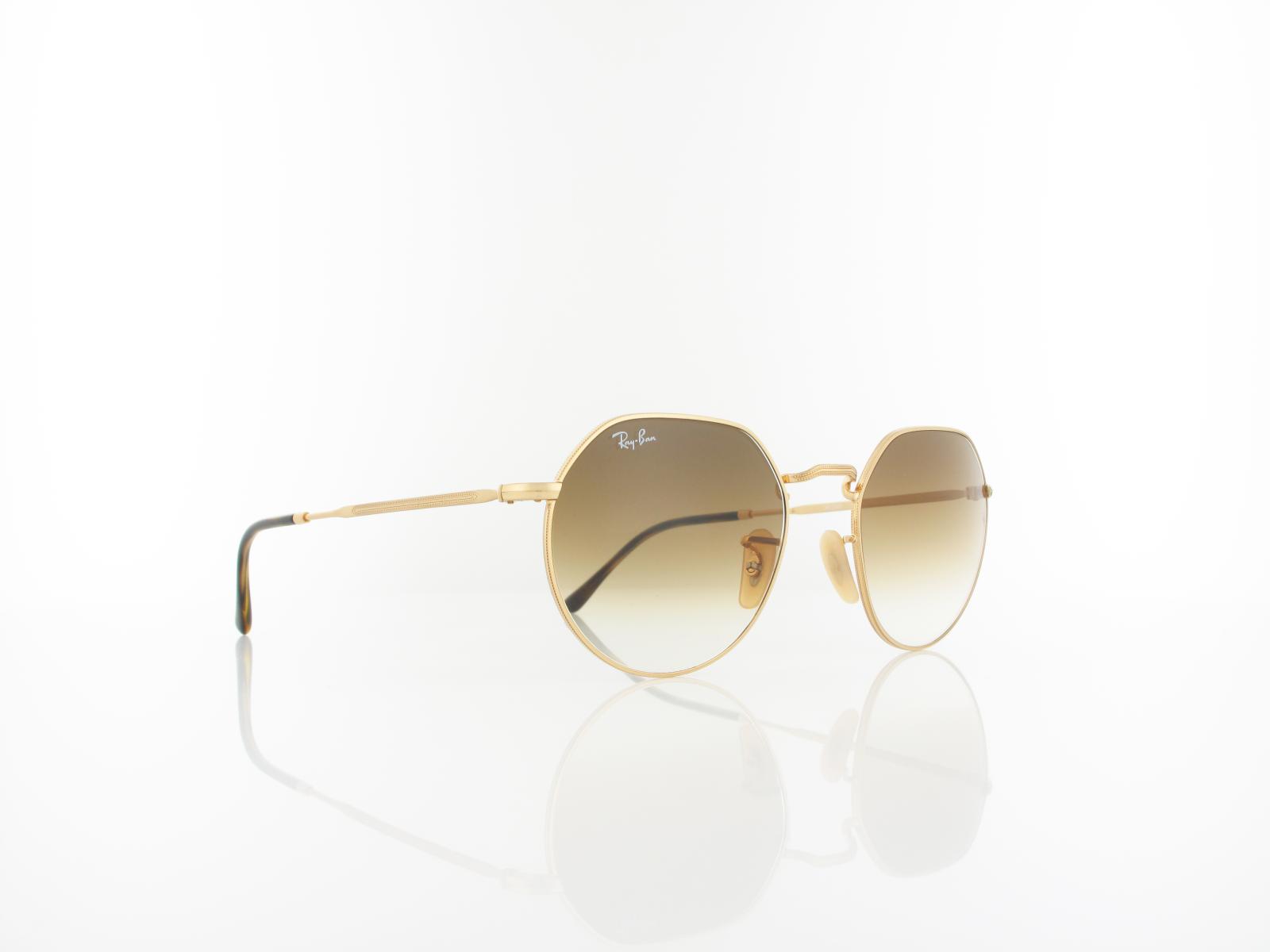 Ray Ban | Jack RB3565 001/51 53 | arista / clear gradient brown