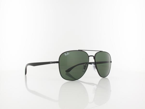 Ray Ban | RB3683 002/31 56 | black / green