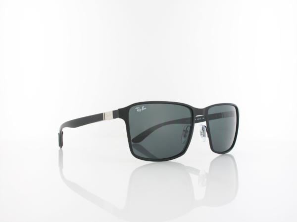 Ray Ban | RB3721 18687 59 | matte black on black / dark grey