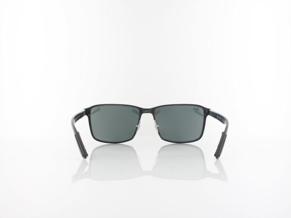 Ray Ban | RB3721 18687 59 | matte black on black / dark grey