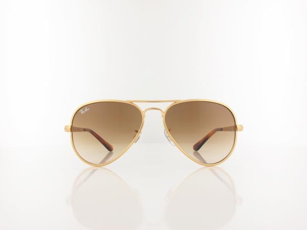 Ray Ban | AVIATOR MAX RB3925 001/51 58 | arista / clear gradient brown