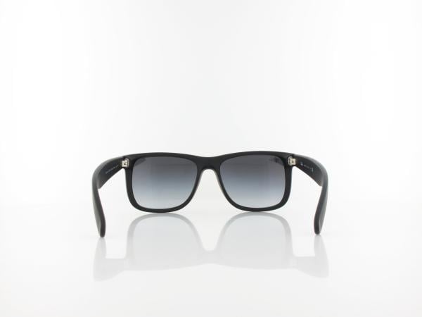 Ray Ban | Justin RB4165 601/8G 54 | rubber black / grey gradient