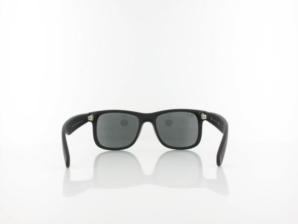 Ray Ban | Justin RB4165 622/6G 51 | rubber black / grey mirror silver