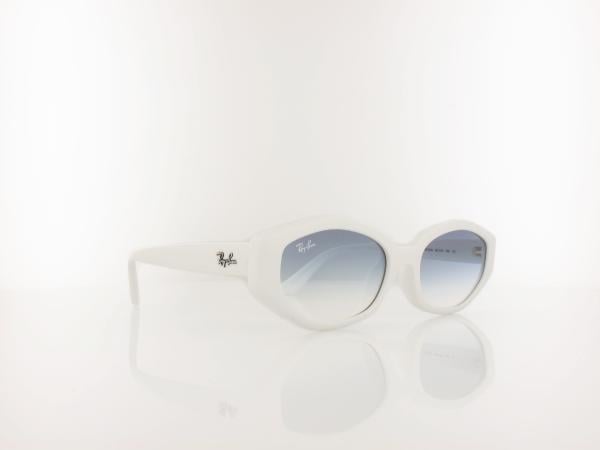 Ray Ban | RB4473D 677219 56 | white / clear gradient light blue