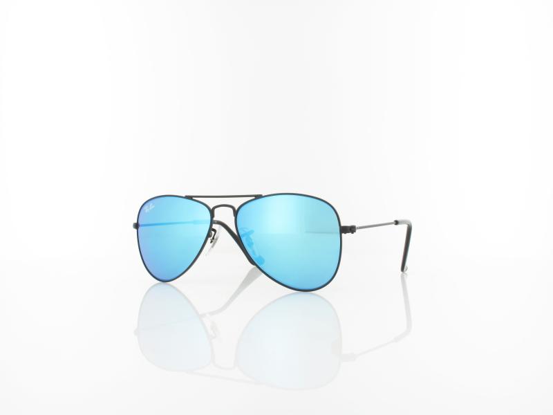 Ray Ban | Aviator KIDS RJ9506S 201/55 50 | matte black / blue mirror