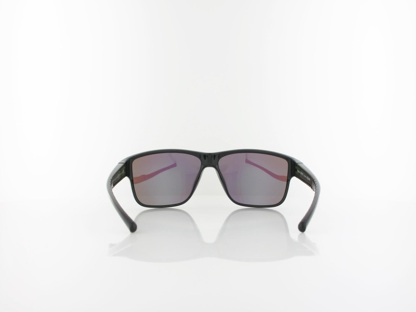 Red Bull SPECT | CHESS 04P 61 | black / smoke with green mirror