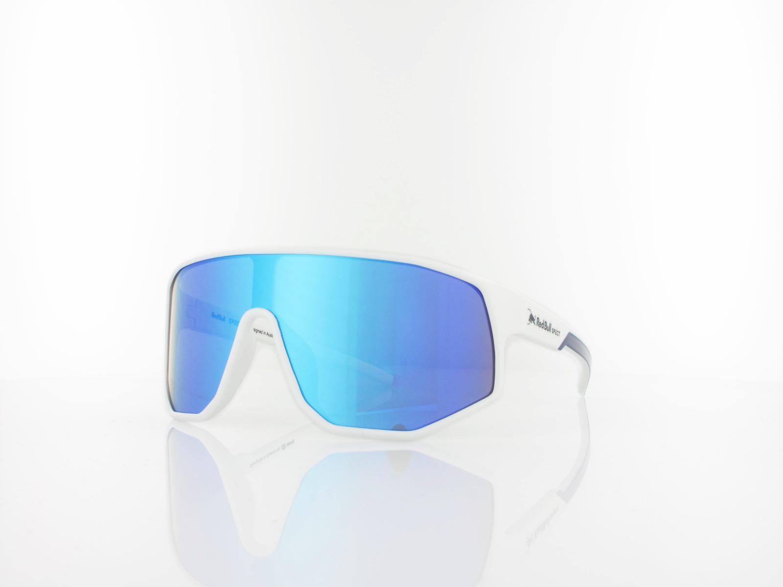 Red Bull SPECT | DASH 005 129 | white / smoke with blue mirror