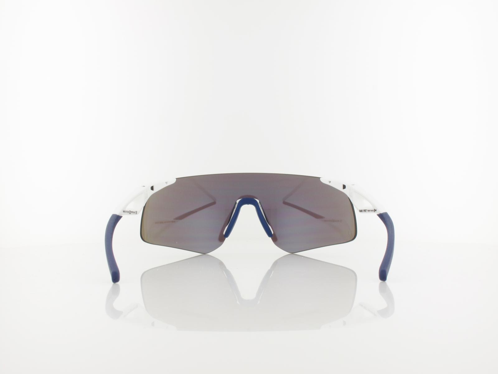 Red Bull SPECT | MARK 03 138 | white / smoke with blue mirror