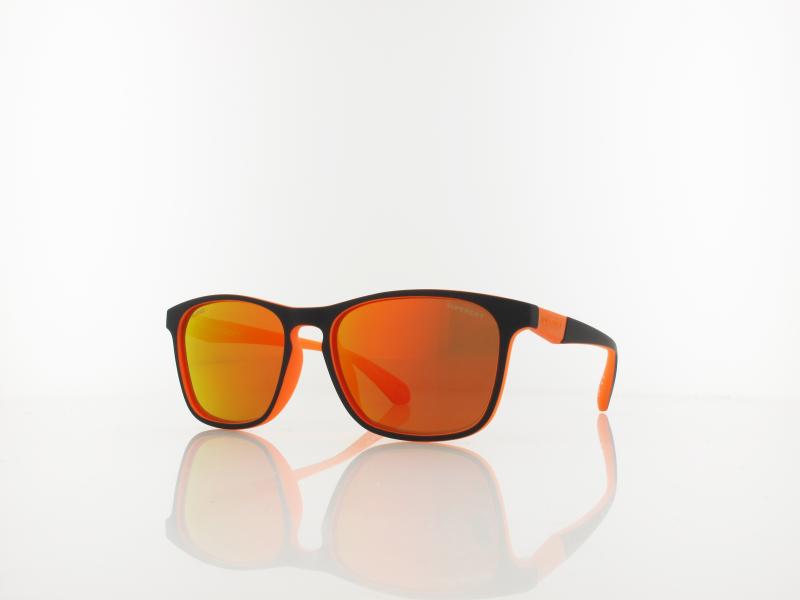 Superdry | 5017 127P 53 | matte black orange / yellow mirror polarized