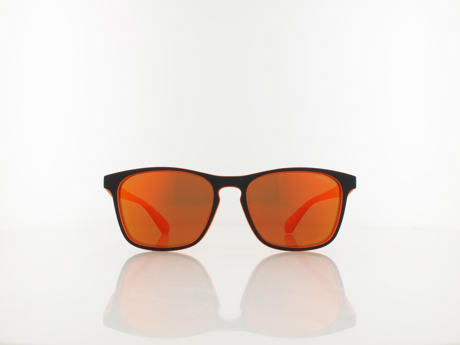 Superdry | 5017 127P 53 | matte black orange / yellow mirror polarized