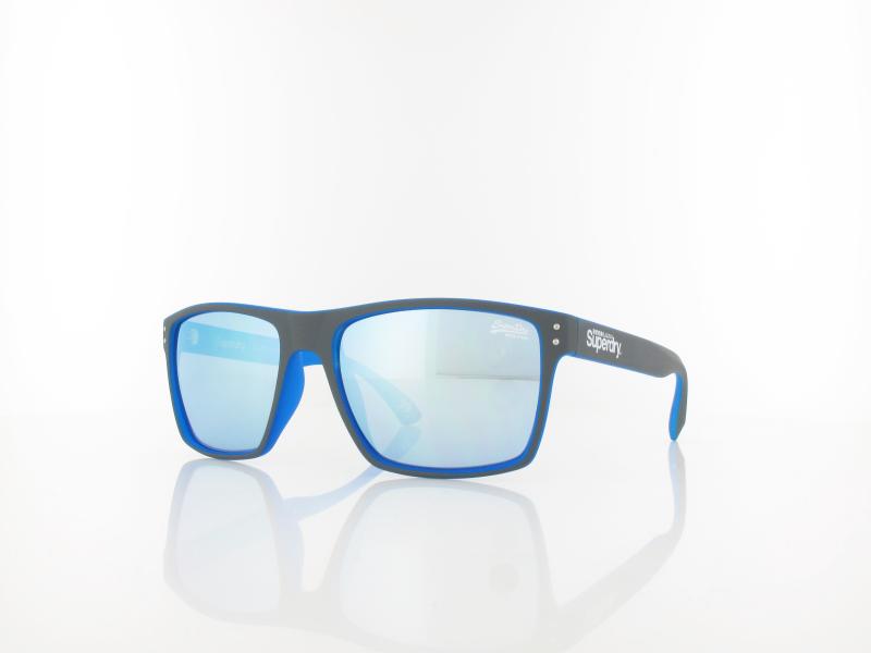 Superdry | Kobe 105 57 | matte grey blue / chrome mirror