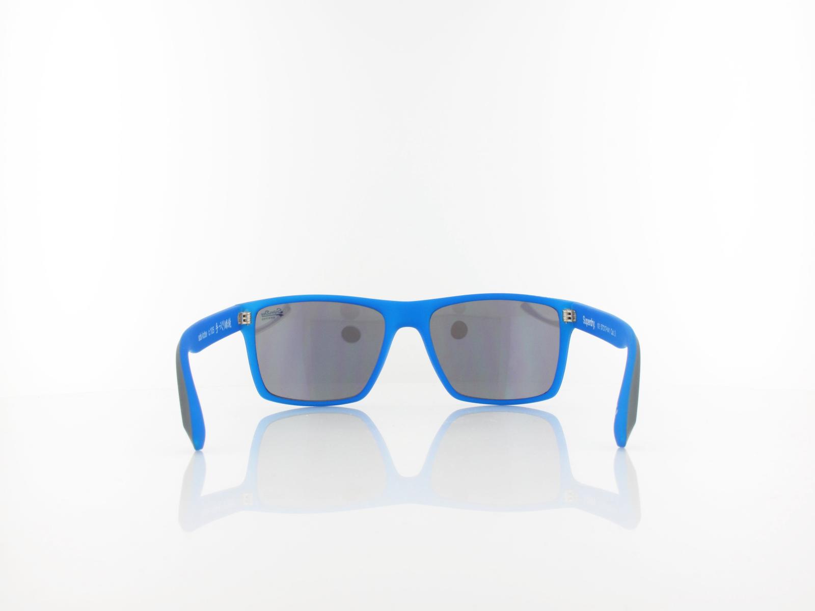 Superdry | Kobe 105 57 | matte grey blue / chrome mirror