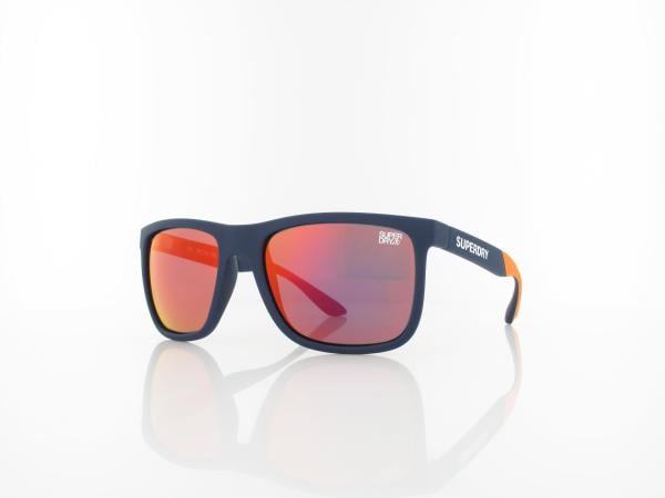 Superdry | Runnerx 105P 56 | dark blue / red mirror polarized