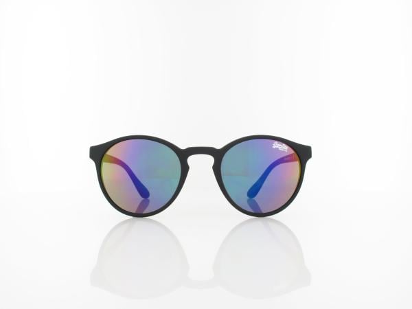 Superdry | Saratoga 104 47 | matt black / rainbow mirror