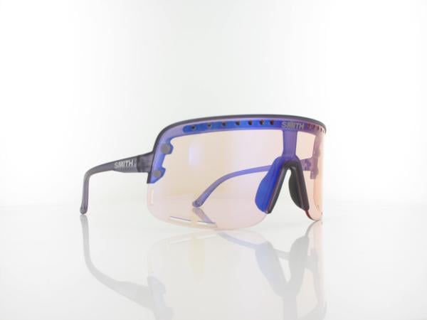 Smith | Ultralite 4QI/G0 145 | matte meteorite crystal / chromapop low light rose blue mirror