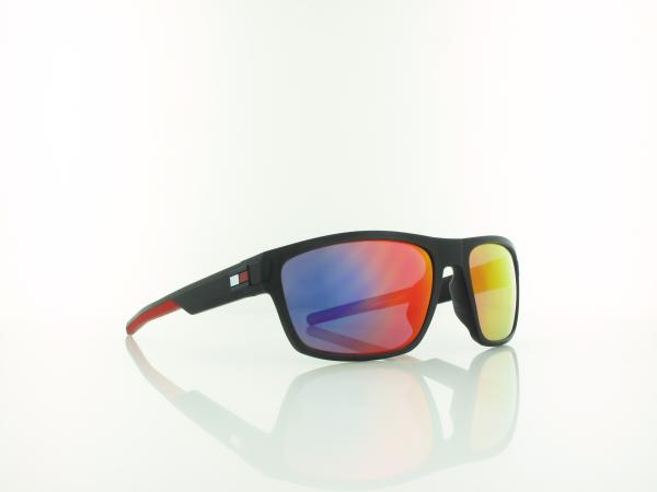 Tommy Hilfiger | TH 1978/S 003/MI 60 | matt black / rot verspiegelt
