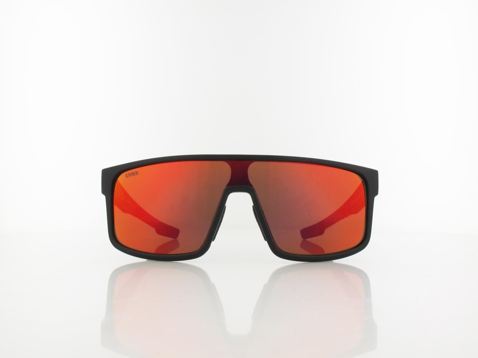 UVEX | LGL 51 S533025 2213 131 | black mat / mirror red